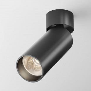 Reflektor sufitowy LED Focus Maytoni | Ściemnianie, Czarny