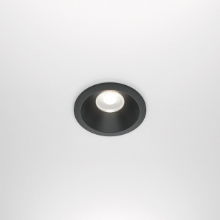 Lampa spot podtynkowa Zoom LED 4000K | Maytoni - 8,5cm, Czarna