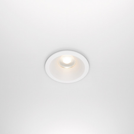 Lampa spot LED Zoom biała Maytoni | Downlight do łazienki IP65