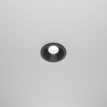 Lampa spot LED Maytoni Zoom - czarna, IP65, ściemnianie