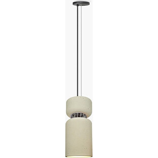 Lampa Betonowa Wisząca Aludra 16cm Szara | Lumatix