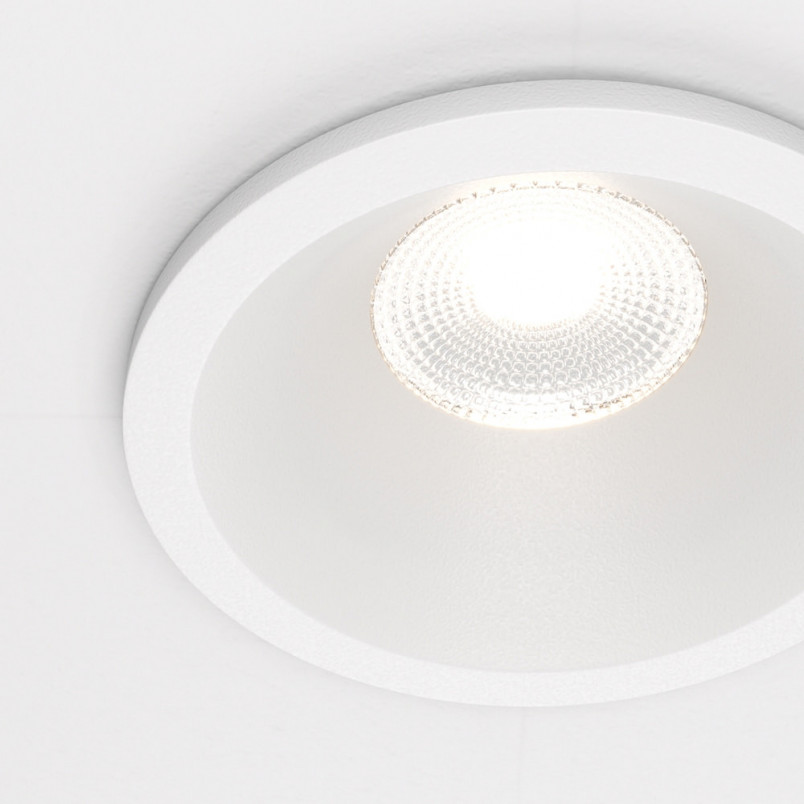 Lampa spot podtynkowa Zoom LED biała Maytoni | 6cm, IP65
