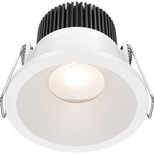 Lampa spot podtynkowa LED Zoom 6cm biała Maytoni - Idealna do łazni!