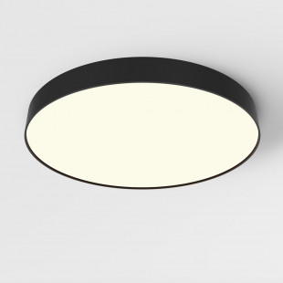 Plafon LED okrągły czarny Maytoni Zon 60cm - Oświetlenie