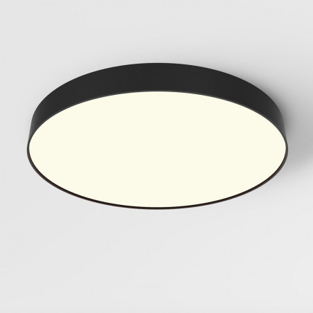Plafon LED okrągły czarny Maytoni Zon 60cm - Oświetlenie