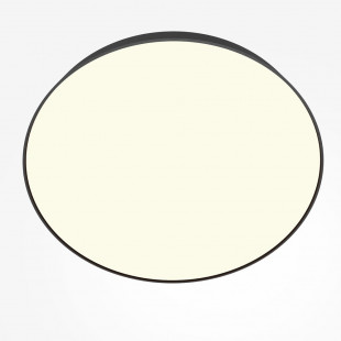 Plafon LED okrągły czarny Maytoni Zon 60cm - Oświetlenie