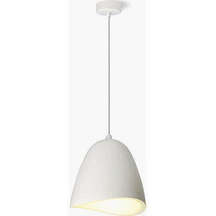 Lampa wisząca Antares - Lumatix | Gips, Biała, Loft