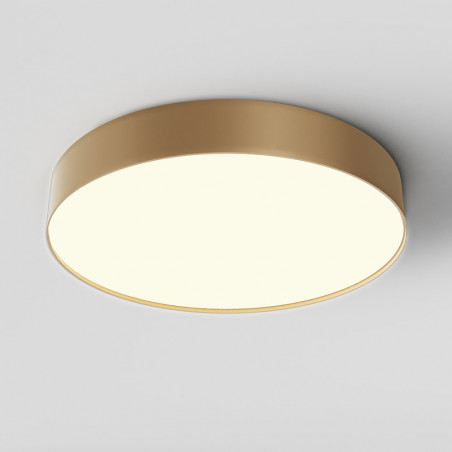 Plafon LED Okrągły Maytoni Zon - Złoty, 40cm - Światło Idealne