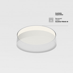 Plafon LED Okrągły Czarny 40cm Maytoni - Oświetlenie