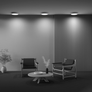 Plafon LED Okrągły Zon 30cm Biały Maytoni - Oświetlenie