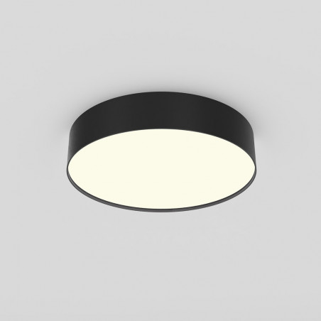 Plafon LED Okrągły Czarny 30cm Maytoni - Oświetlenie