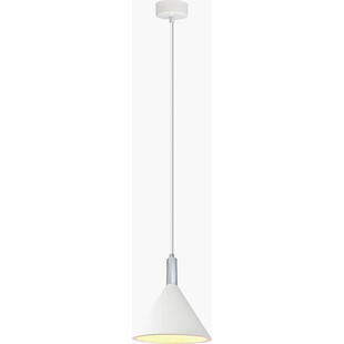 Lampa wisząca Deneb biała Lumatix | Gips, Loft, GU10