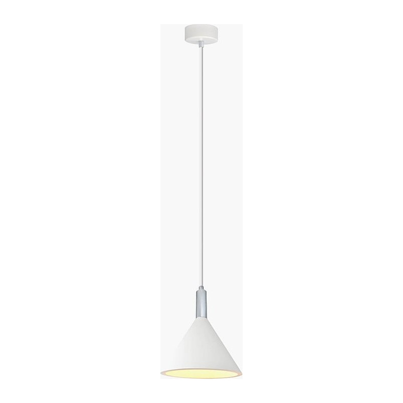 Lampa wisząca Deneb biała Lumatix | Gips, Loft, GU10