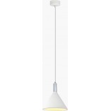 Lampa wisząca Deneb biała Lumatix | Gips, Loft, GU10