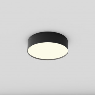 Plafon LED okrągły czarny Maytoni Zon | 22cm | 3000K