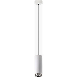 Lampa wisząca tuba Hadar 9cm biała Lumatix | Sklep z lampami
