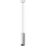 Lampa wisząca tuba Hadar 9cm biała Lumatix | Sklep z lampami