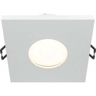 Lampa Stark Maytoni: Biały spot podtynkowy do łazienki IP65