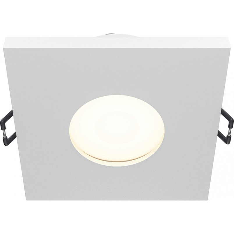 Lampa Stark Maytoni: Biały spot podtynkowy do łazienki IP65