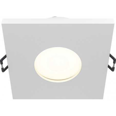 Lampa Stark Maytoni: Biały spot podtynkowy do łazienki IP65