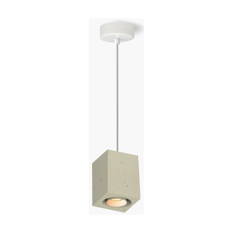 Lampa Betonowa Wisząca Kanopus Szara Lumatix | Loftowa