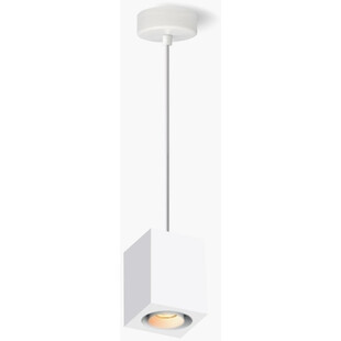 Lampa wisząca Kanopus biała Lumatix | Gips, Loft, GU10