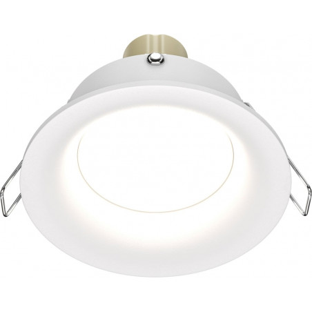 Lampa podtynkowa Slim 8.5cm biała Maytoni | Downlight GU10