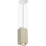 Lampa Betonowa Wisząca Kanopus 2 Szara | Lumatix