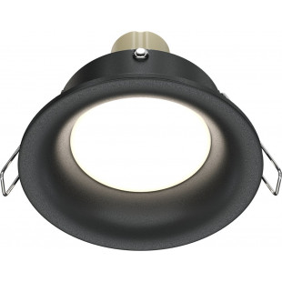 Lampa podtynkowa Slim 8,5cm czarna Maytoni - Stylowe oświetlenie