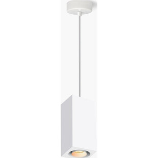 Lampa wisząca Kanopus 2 biała Lumatix | Loftowa | GU10