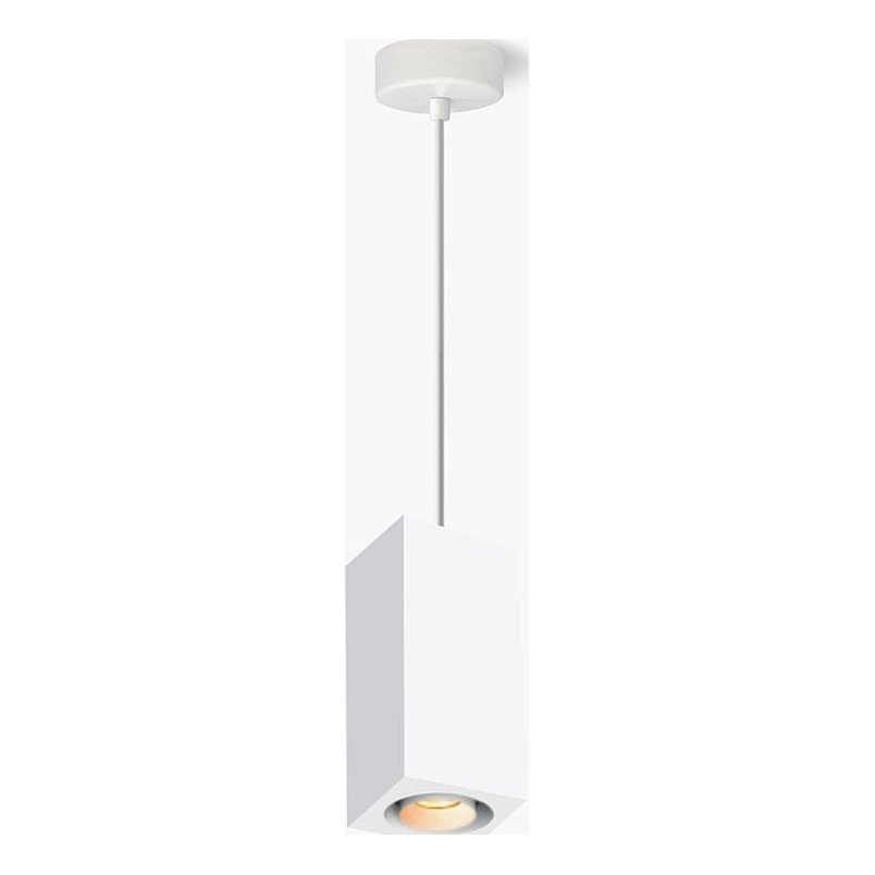 Lampa wisząca Kanopus 2 biała Lumatix | Loftowa | GU10