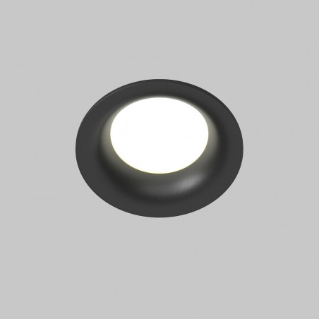 Lampa spot do łazienki Slim 8,5cm czarna Maytoni - Sklep