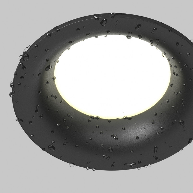 Lampa spot do łazienki Slim 8,5cm czarna Maytoni - Sklep