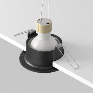 Lampa spot do łazienki Slim 8,5cm czarna Maytoni - Sklep