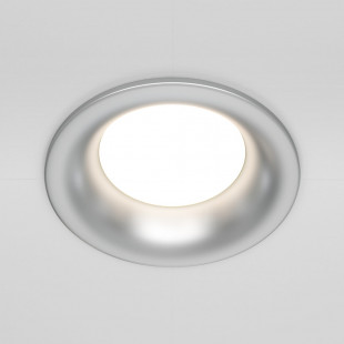 Lampa podtynkowa Slim 8,5cm srebrna Maytoni - Nowoczesny design