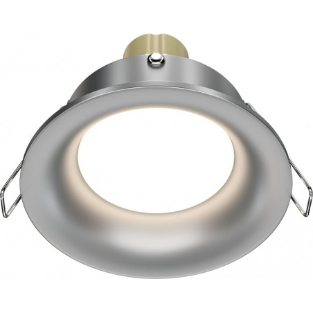 Lampa podtynkowa Slim 8,5cm srebrna Maytoni - Nowoczesny design