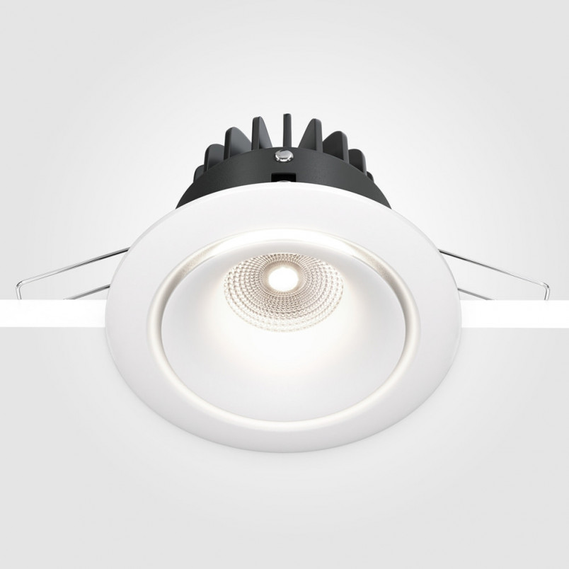 Lampa podtynkowa Yin LED biała Maytoni | 4000K