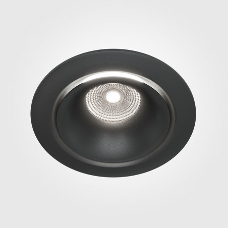 Lampa podtynkowa LED Maytoni Yin - 4000K, Czarna | Sklep z oświetleniem