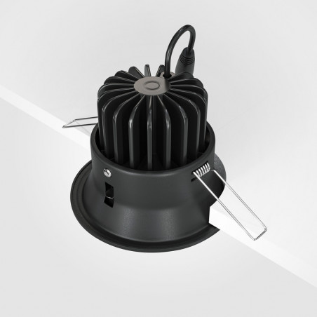 Lampa podtynkowa LED Maytoni Yin - 4000K, Czarna | Sklep z oświetleniem