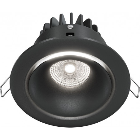 Lampa podtynkowa LED Maytoni Yin - 4000K, Czarna | Sklep z oświetleniem