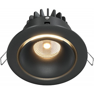 Lampa podtynkowa Yin LED Maytoni | 3000K, Czarna - Kup Teraz!