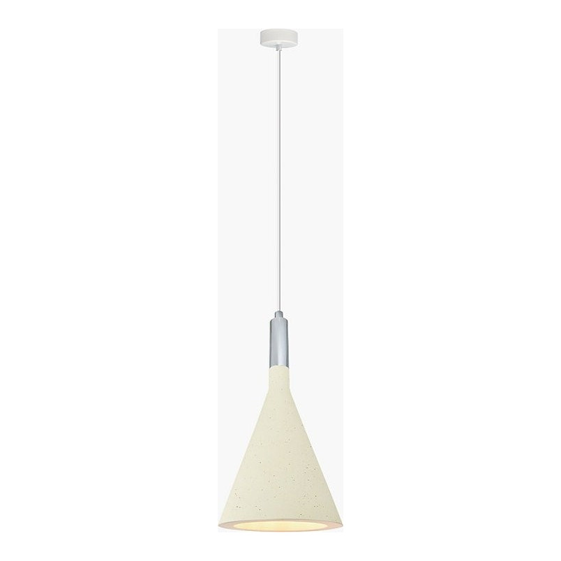 Lampa betonowa wisząca Porcjon | Szara, Loftowa - Lumatix
