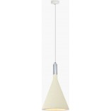 Lampa betonowa wisząca Porcjon | Szara, Loftowa - Lumatix