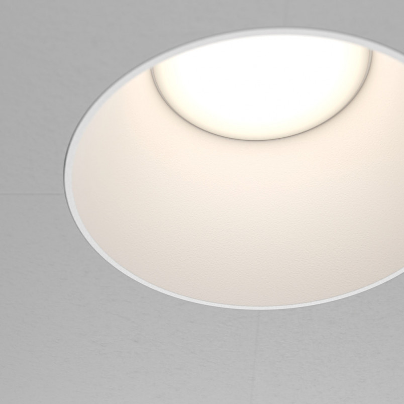 Lampa podtynkowa Share Maytoni - Regulacja, Biały, 14cm