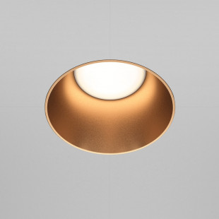 Lampa podtynkowa Share Maytoni - Złota, regulowana GU10 | Sklep