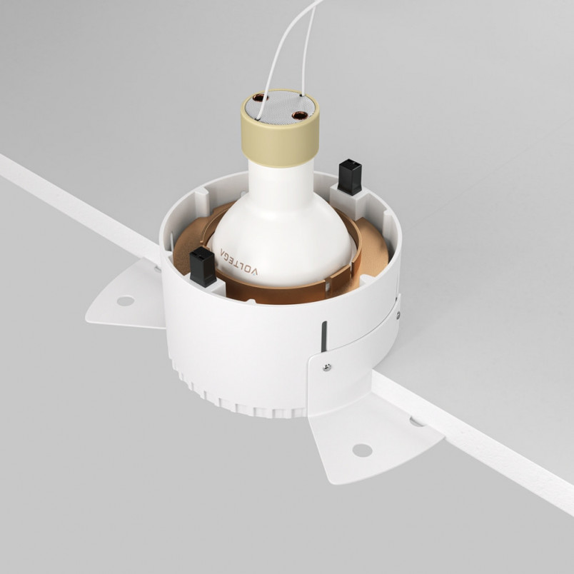 Lampa podtynkowa Share Maytoni - Złota, regulowana GU10 | Sklep