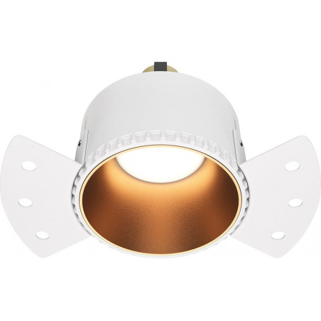 Lampa podtynkowa Share Maytoni - Złota, regulowana GU10 | Sklep
