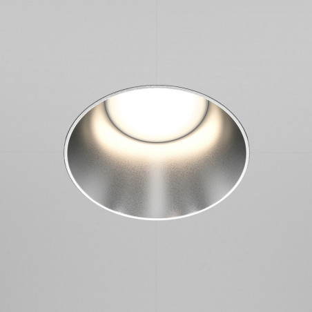 Lampa podtynkowa Share Maytoni | Regulacja, Srebrna | Sklep z lampami