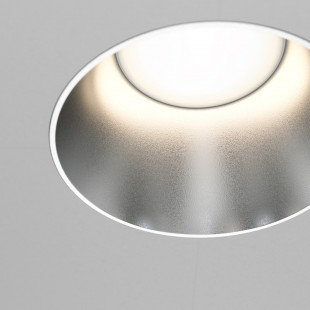 Lampa podtynkowa Share Maytoni | Regulacja, Srebrna | Sklep z lampami