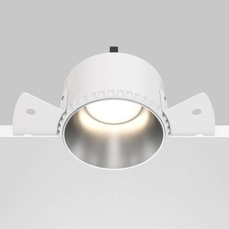 Lampa podtynkowa Share Maytoni | Regulacja, Srebrna | Sklep z lampami